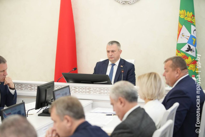 На аппаратном совещании в облисполкоме обсудили вопросы благоустройства и пожарной безопасности