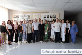 Сегодня в райбольнице встречали молодое пополнение!