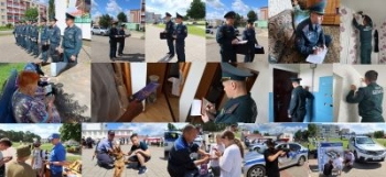 Комплексная отработка города Хойники