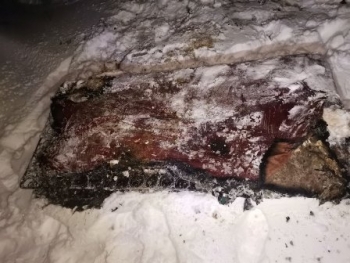 2 января в Хойникском районе на пожаре погиб мужчина